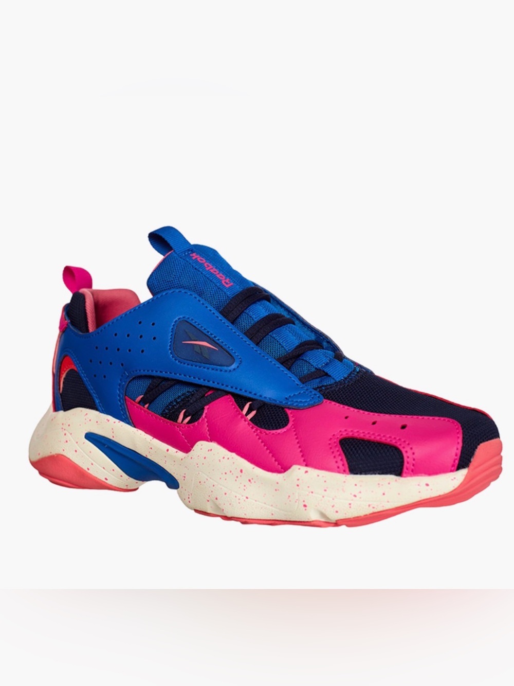 Reebok women Black, Pink & Blue Athletic Sneakers